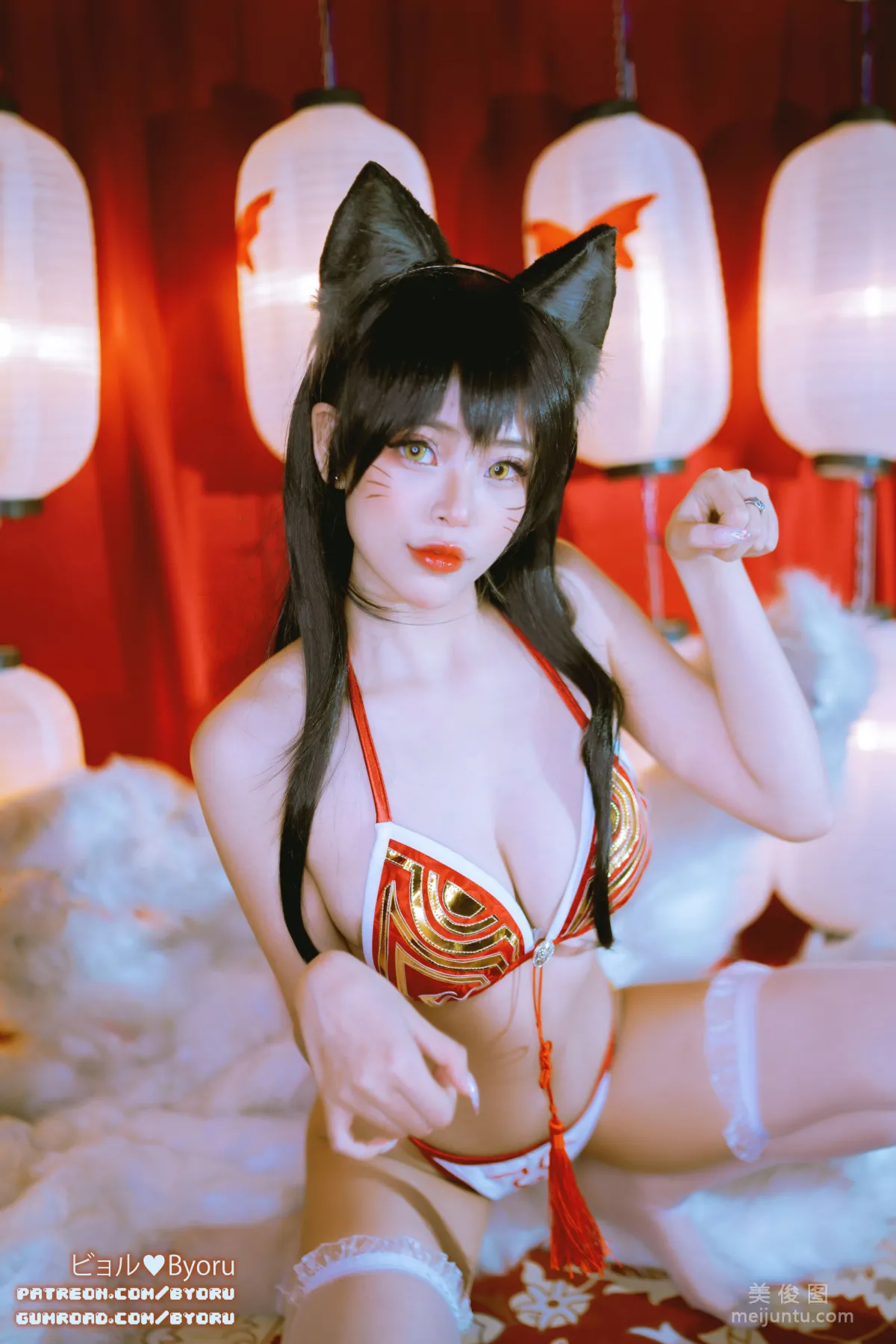 [網紅COSER寫真] 日本性感蘿莉Byoru - 阿狸 17