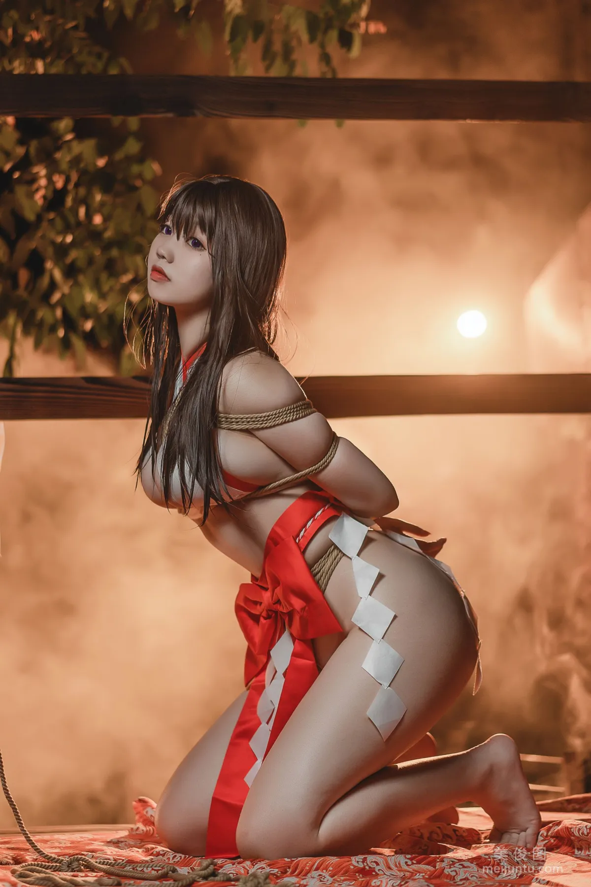 [Web Idols] Ariri Ganlory - Rope and Shrine Maiden photo 23
