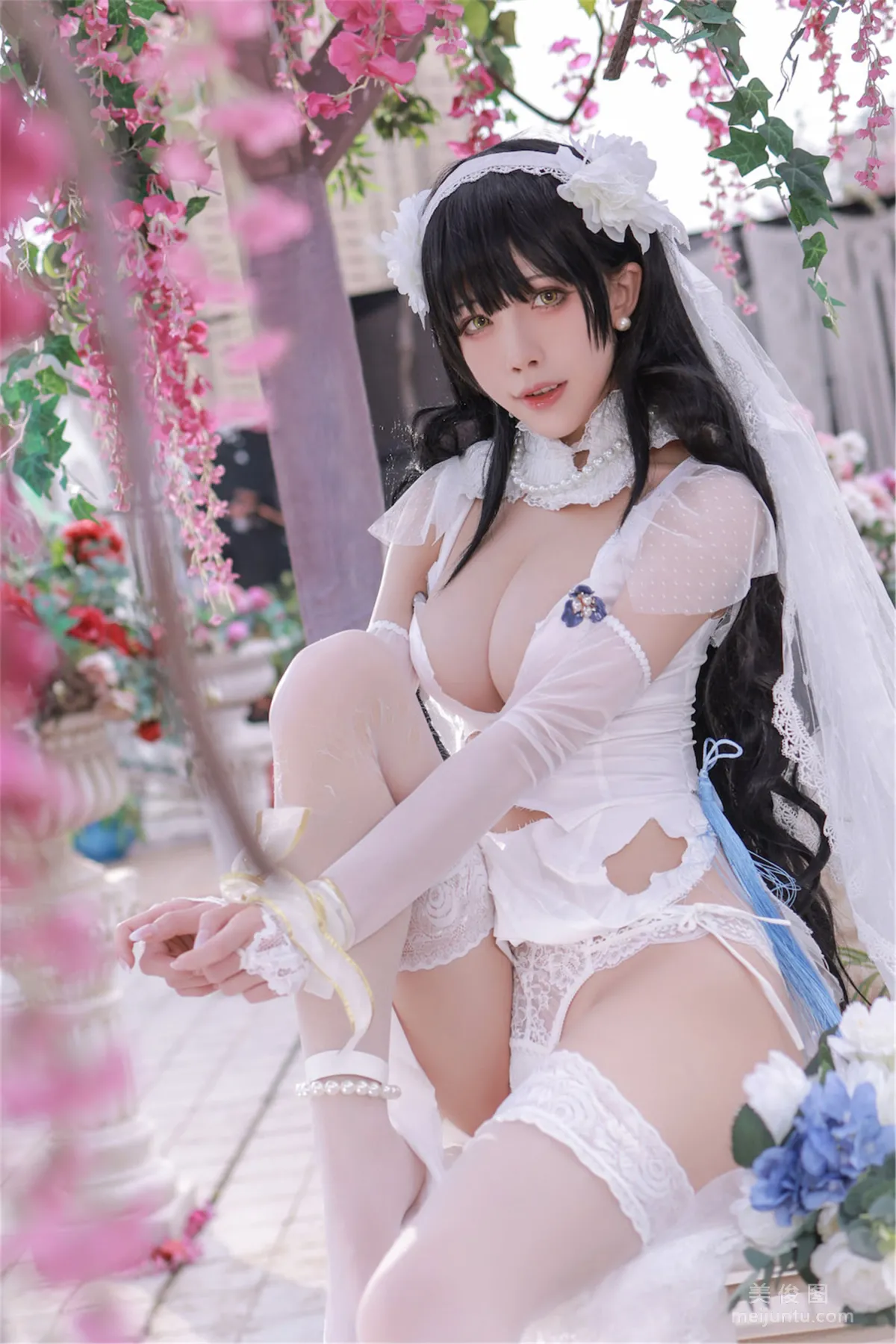 [Web Celebrity COSER] Anime Blogger Shui Miao aqua - Girls' Frontline OTS14 & Type95 photo 44