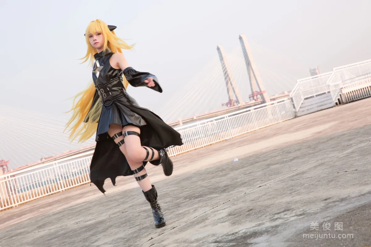 [Web Idol Coser Photos] Anime Blogger G44 Buhui Shoushang - Little Darkness Casual Clothes photo 11