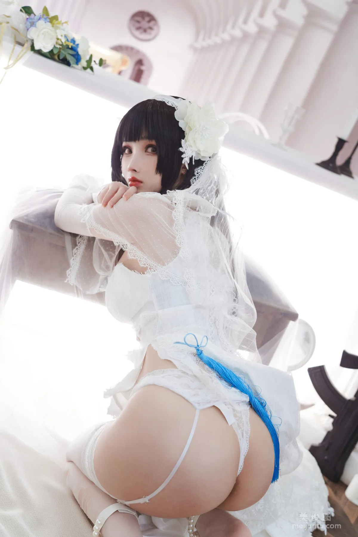 [Web Idol Coser] rioko Liang Liangzi - 95 Bride Photo Set photo 14