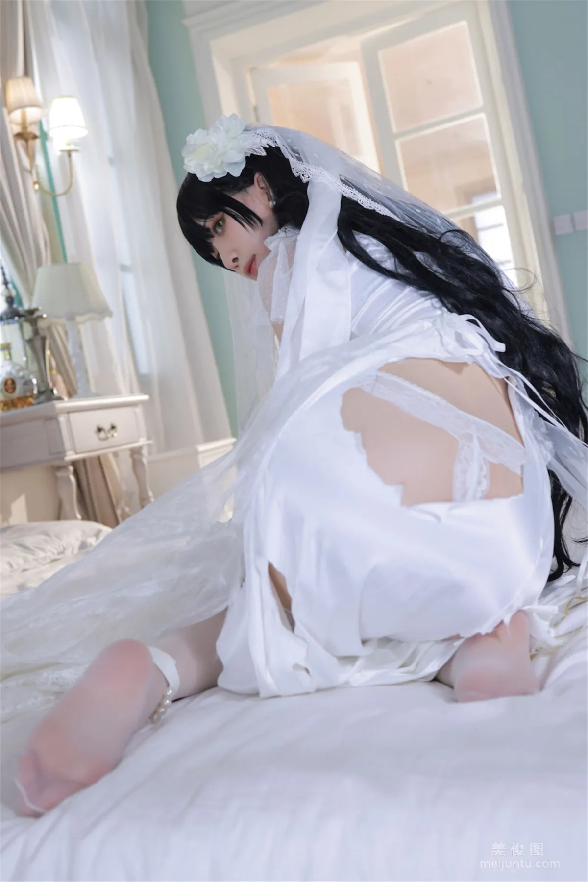 [Web Celebrity COSER] Anime Blogger Shui Miao aqua - Girls' Frontline OTS14 & Type95 photo 61