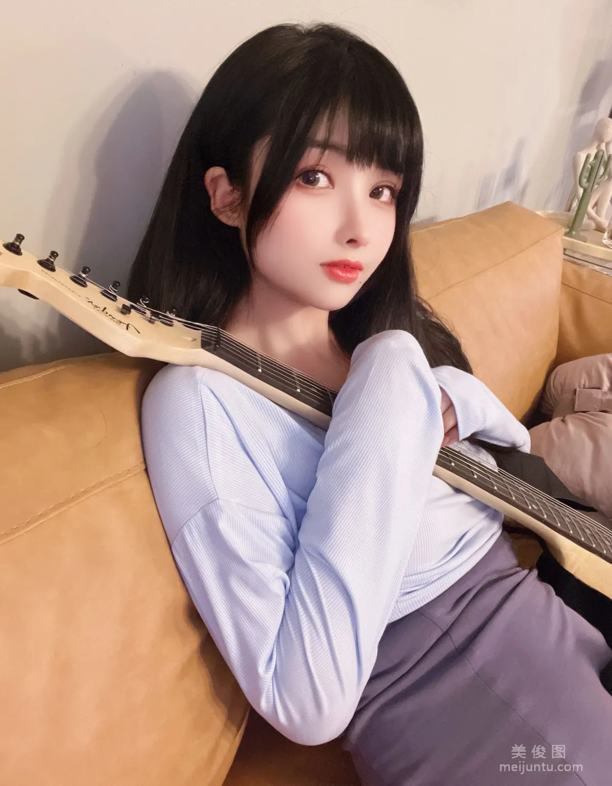 [Web Idols COSER] rioko Liang Liangzi, Guitar Sister Strap Dress photo 38