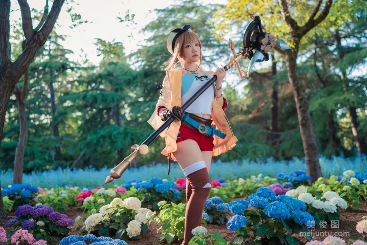 [Internet Celebrity COSER Photos] Mime Mimei, Atelier Ryza photo 1
