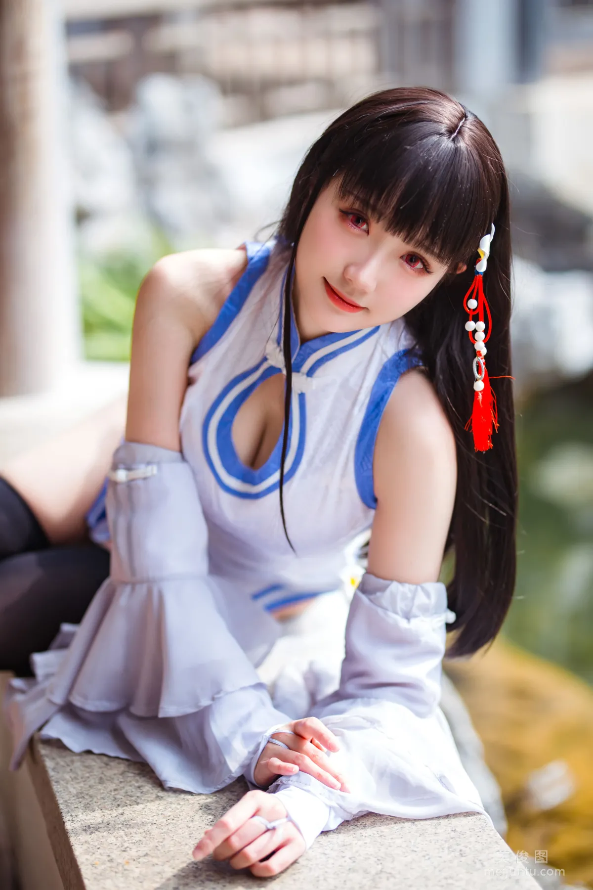 [网红COSER写真] Coser瓜希酱福利 - 碧蓝航线 逸仙3