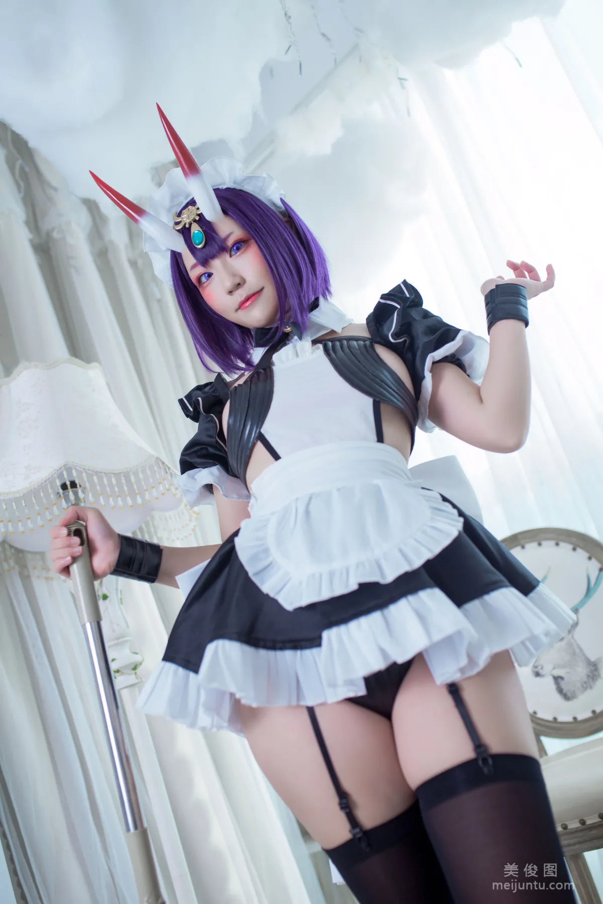 [Web Idols COSER] Anime Blogger Mime Mimei - Shuten Douji Maid photo 2