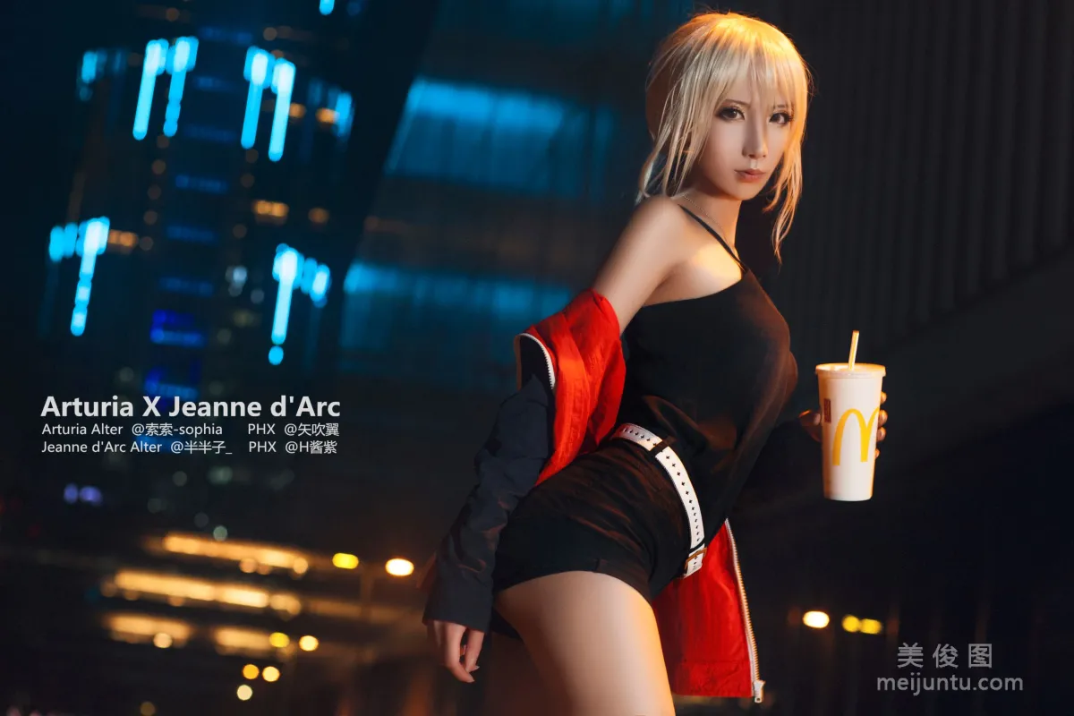 [網紅COSER] 半半子&amp;索索sophia - Full set Upscaled 8