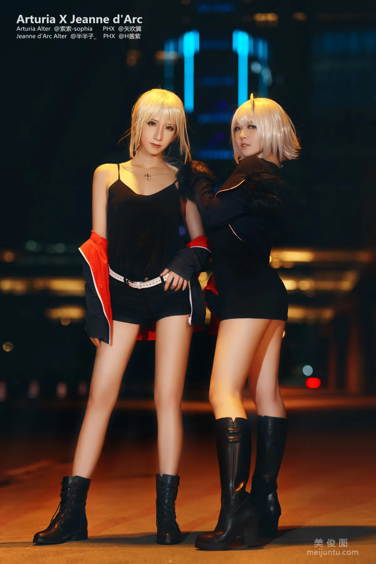 [網紅COSER] 半半子&amp;索索sophia - Full set Upscaled 7
