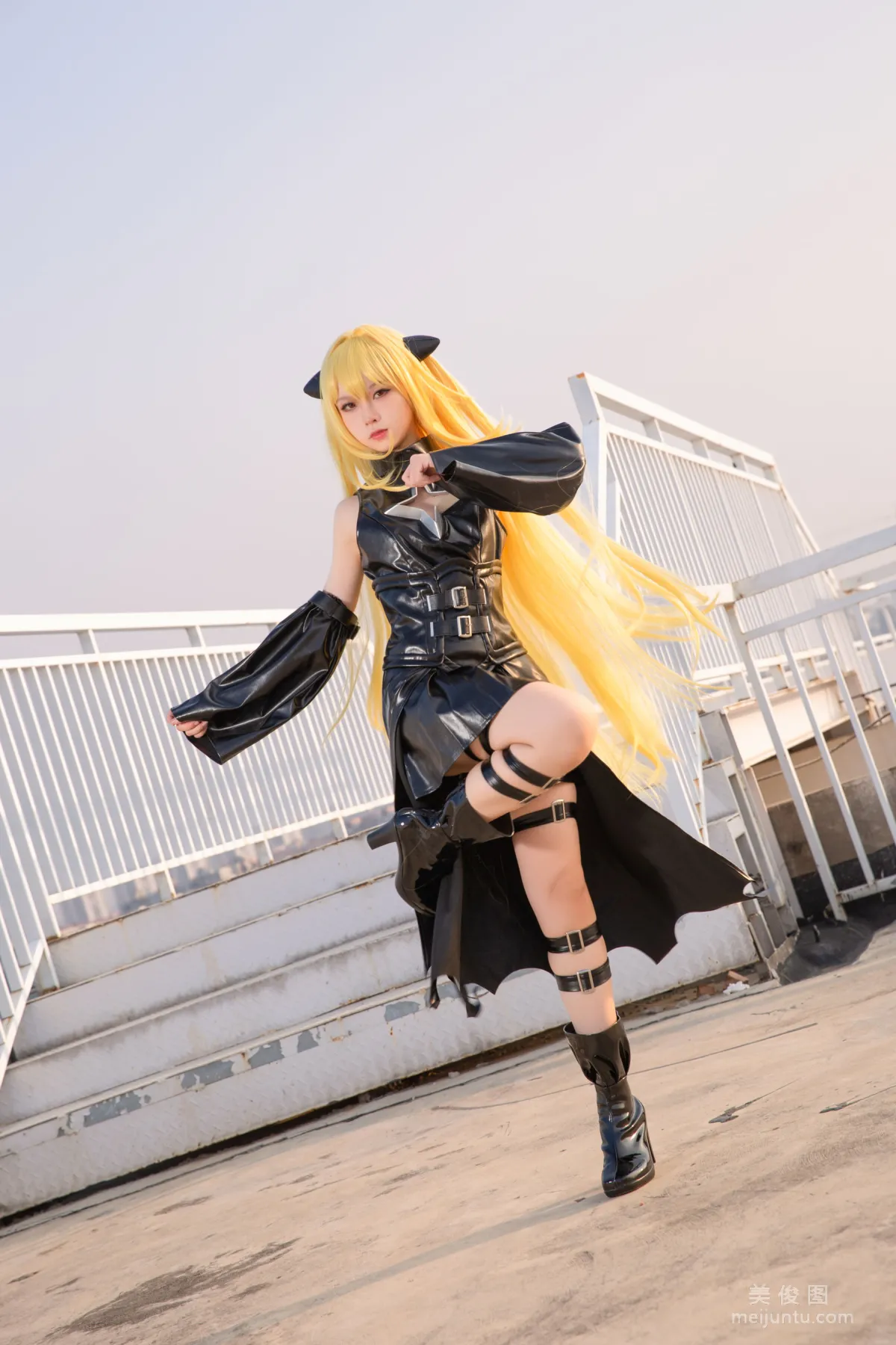 [Web Idol Coser Photos] Anime Blogger G44 Buhui Shoushang - Little Darkness Casual Clothes photo 7