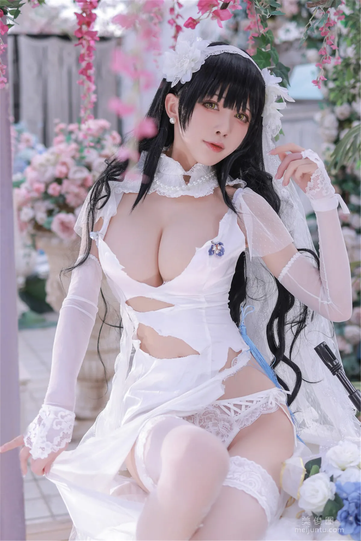 [Web Celebrity COSER] Anime Blogger Shui Miao aqua - Girls' Frontline OTS14 & Type95 photo 43