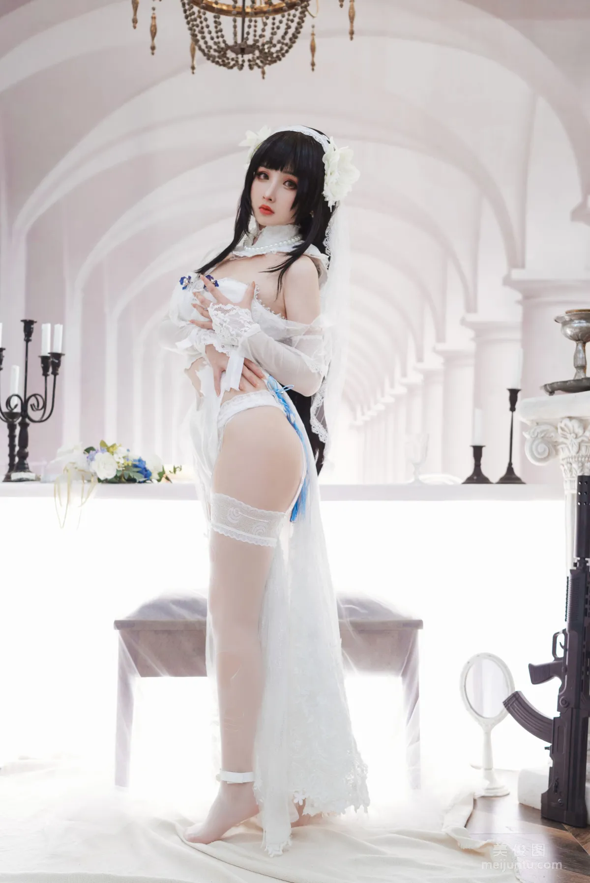 [Web Idol Coser] rioko Liang Liangzi - 95 Bride Photo Set photo 24
