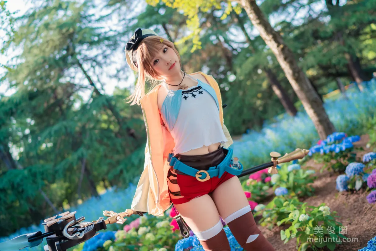 [Internet Celebrity COSER Photos] Mime Mimei, Atelier Ryza photo 5
