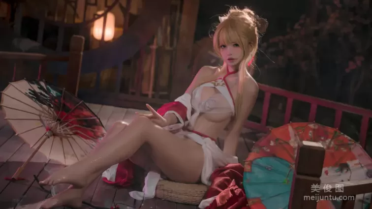 [網紅COSER] 可可老師 - 碧藍航線 光榮涼夜春雪