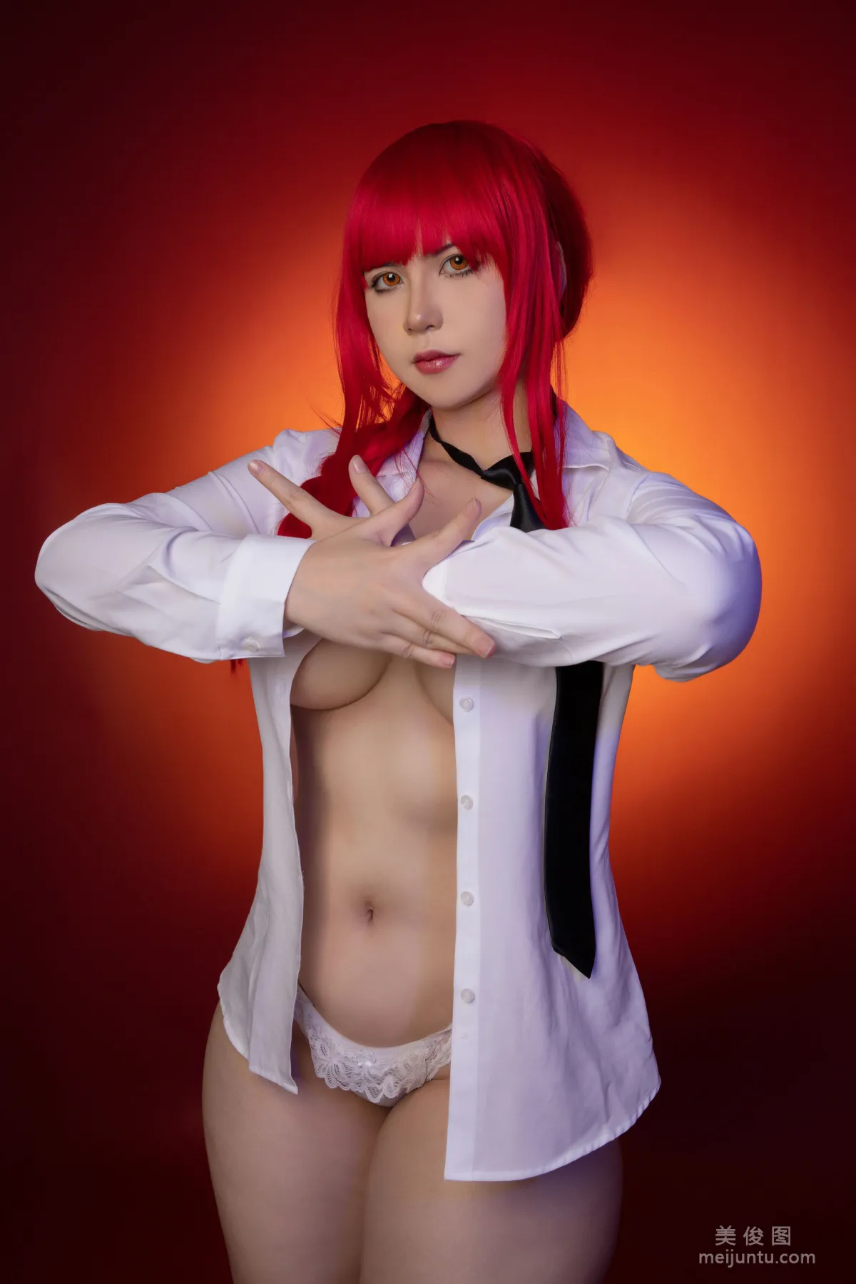 [Web Idol Coser Photos] Uy Uy - Makima Set photo 16