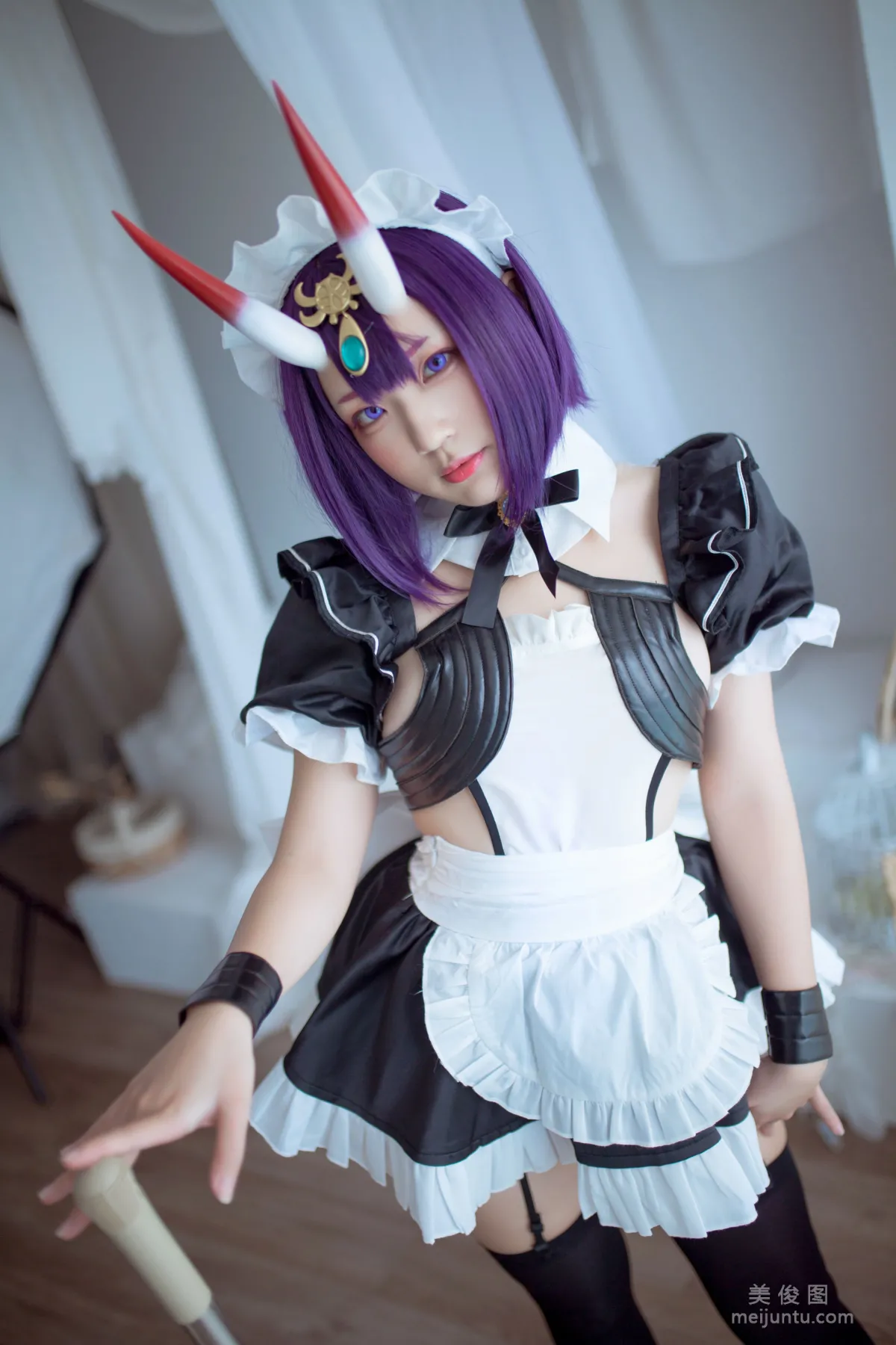 [Web Idols COSER] Anime Blogger Mime Mimei - Shuten Douji Maid photo 10