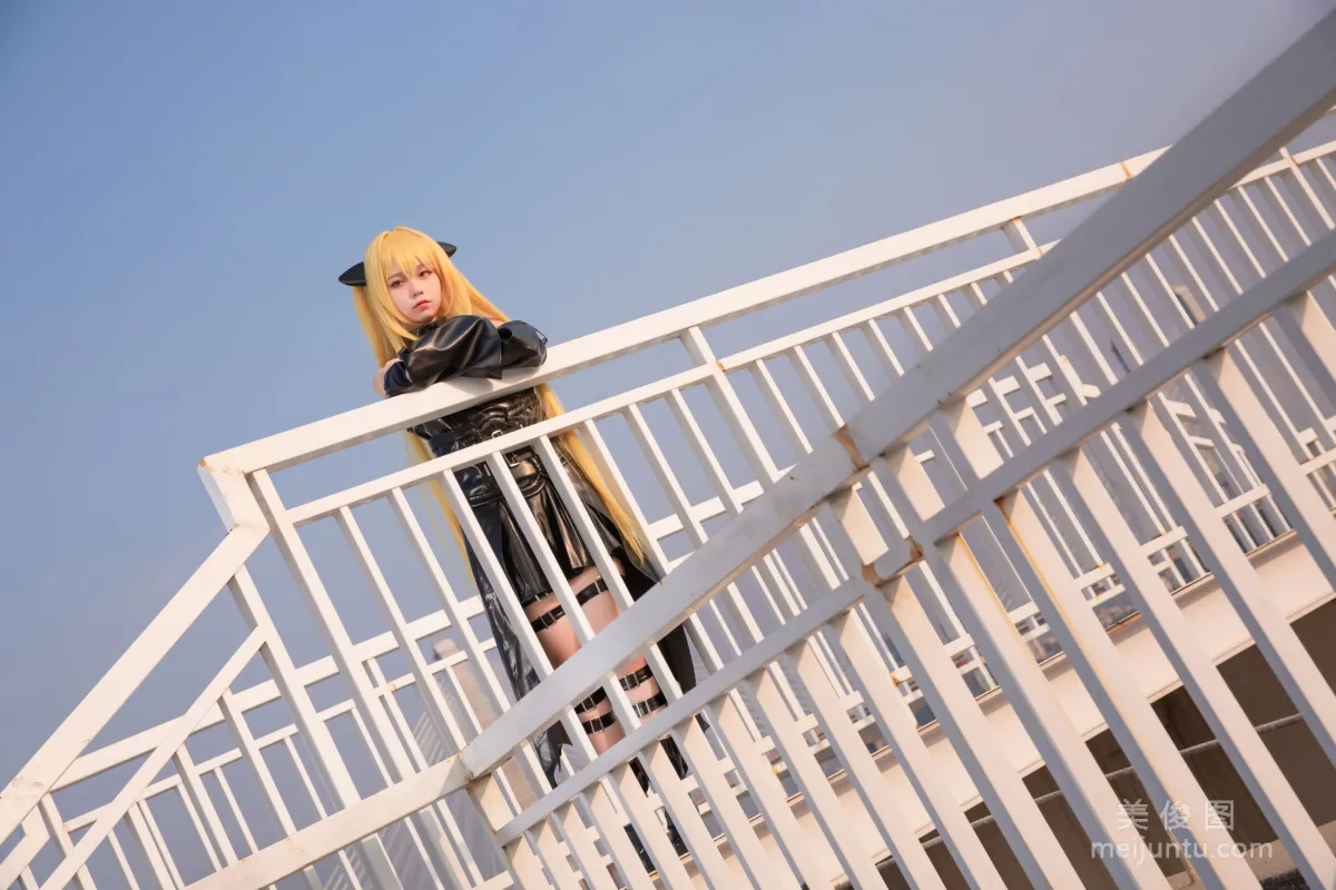 [Web Idol Coser Photos] Anime Blogger G44 Buhui Shoushang - Little Darkness Casual Clothes photo 5