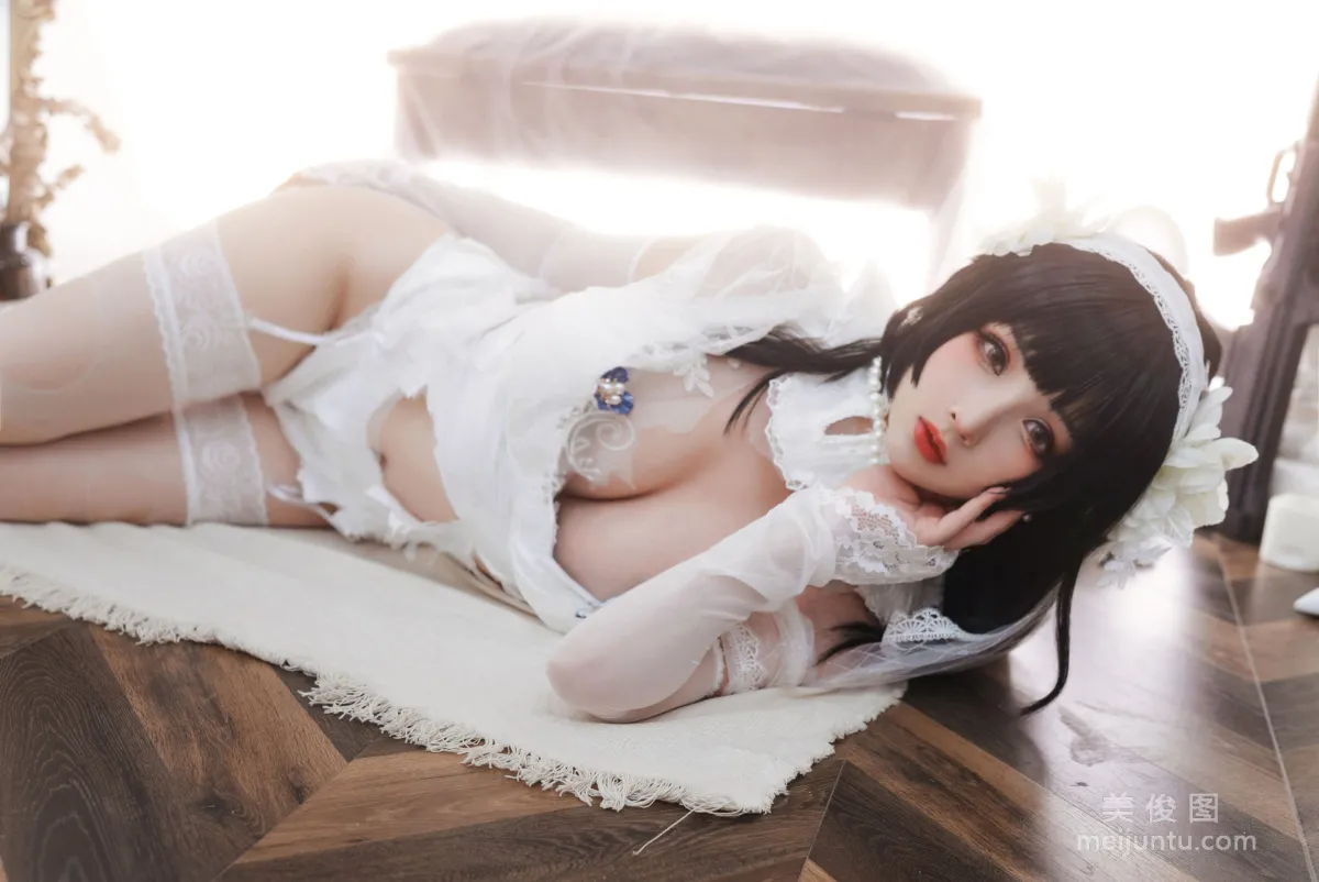 [Web Idol Coser] rioko Liang Liangzi - 95 Bride Photo Set photo 16