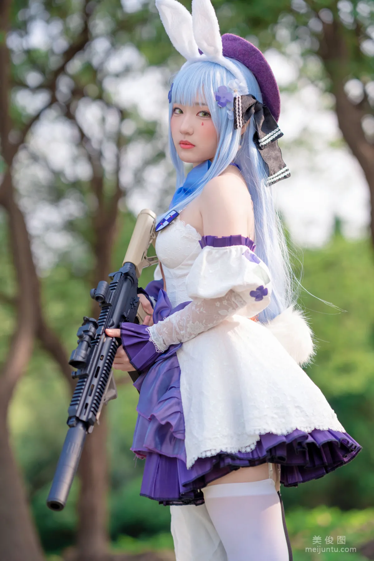 [网红COSER写真] 动漫博主Mime弥美 - 少女前线 HK4161
