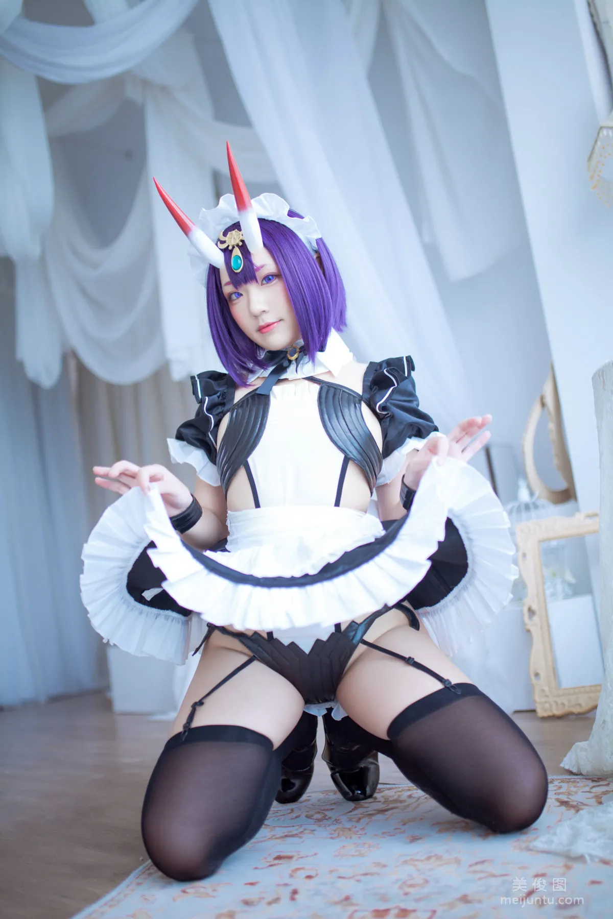 [Web Idols COSER] Anime Blogger Mime Mimei - Shuten Douji Maid photo 13