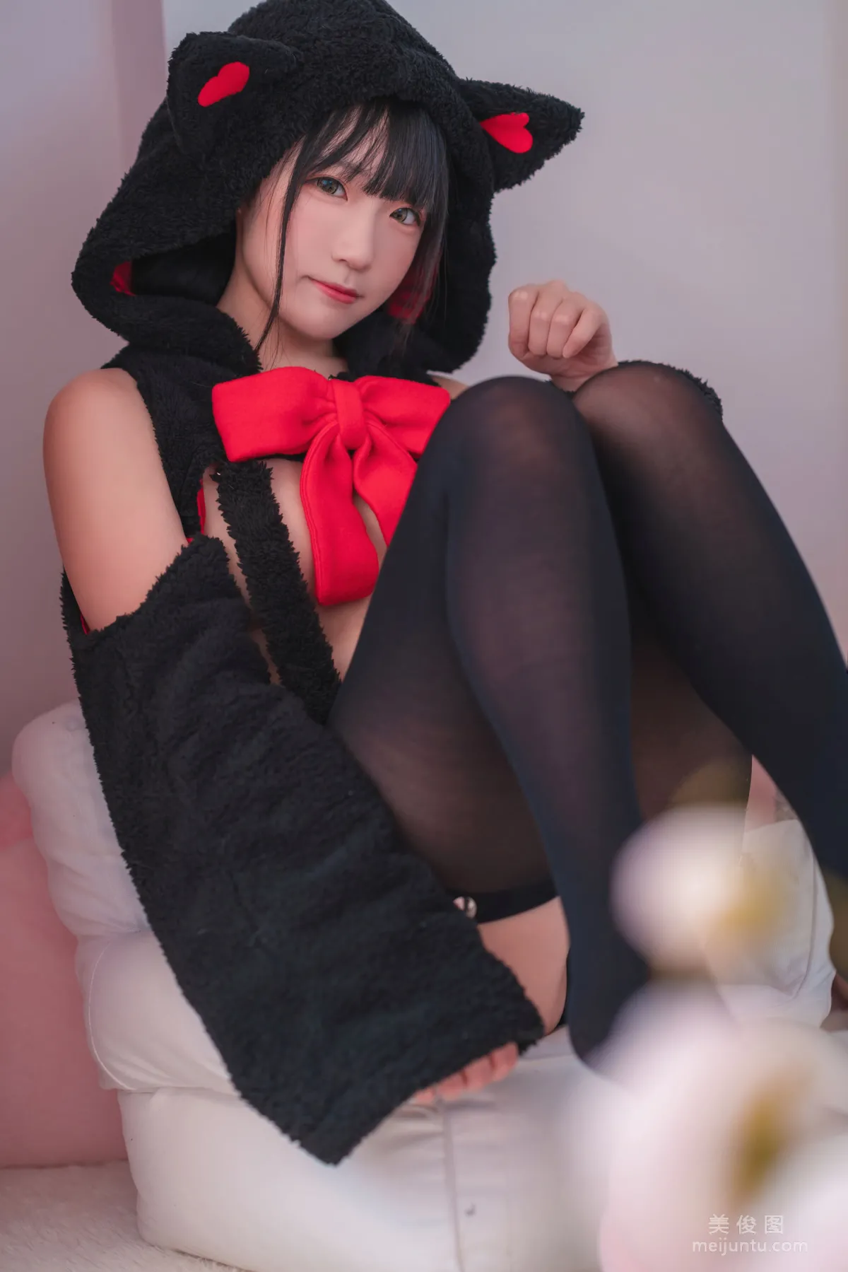 [網紅COSER寫真] 動漫博主Mime彌美 - 黑貓～咪咪～ 11