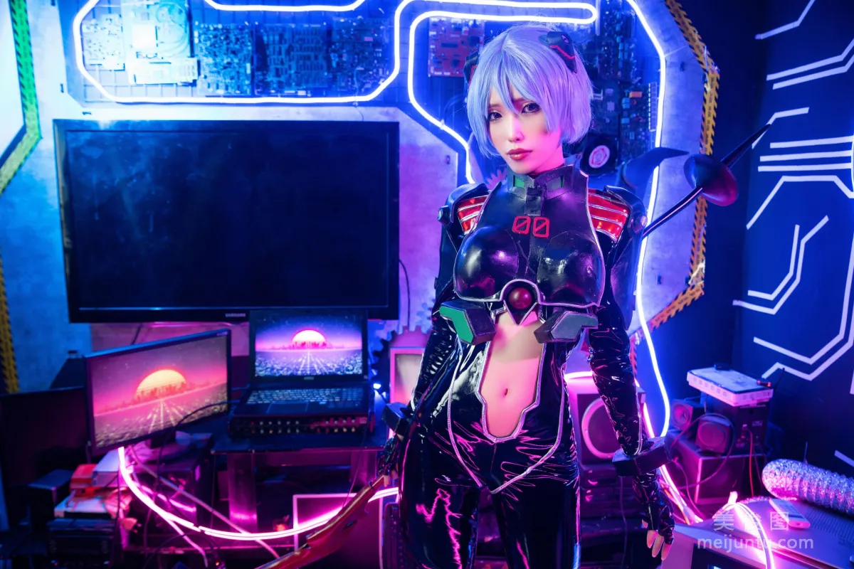 [Web Idols] eliza Miaomiao - Ayanami Rei Photo Set photo 1