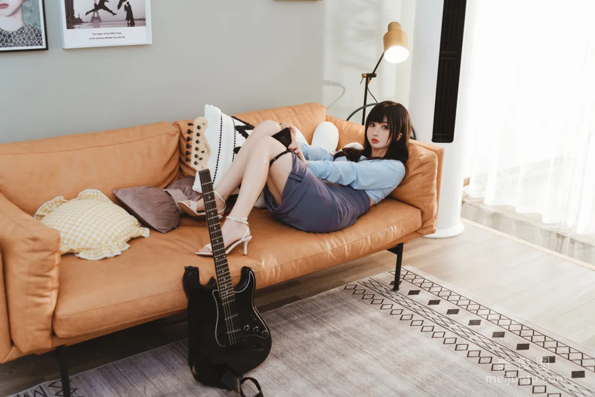 [Web Idols COSER] rioko Liang Liangzi, Guitar Sister Strap Dress photo 29