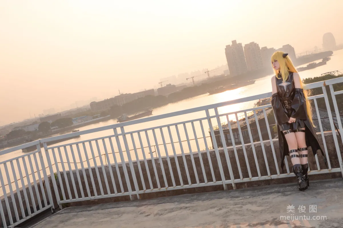[Web Idol Coser Photos] Anime Blogger G44 Buhui Shoushang - Little Darkness Casual Clothes photo 14