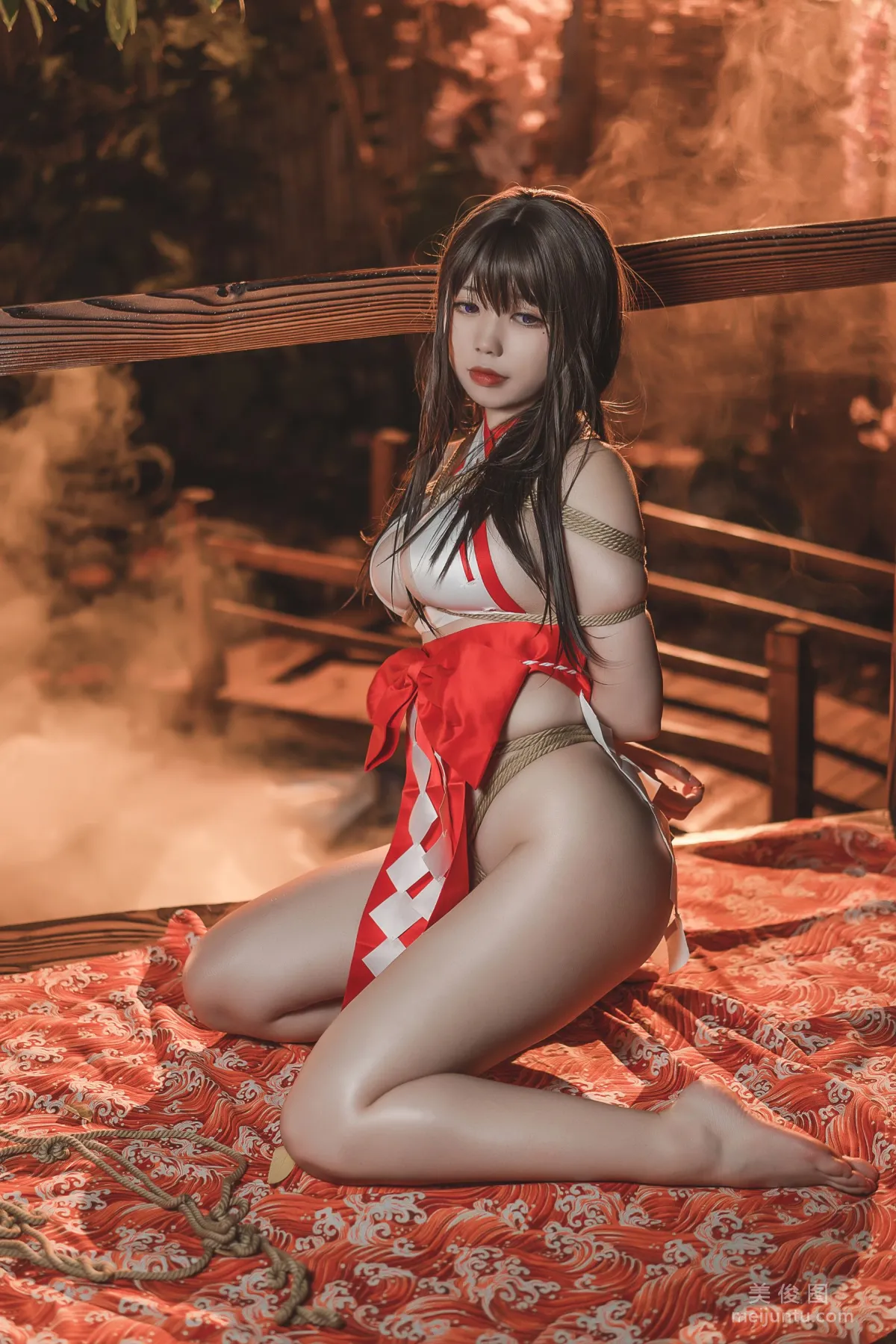 [Web Idols] Ariri Ganlory - Rope and Shrine Maiden photo 26
