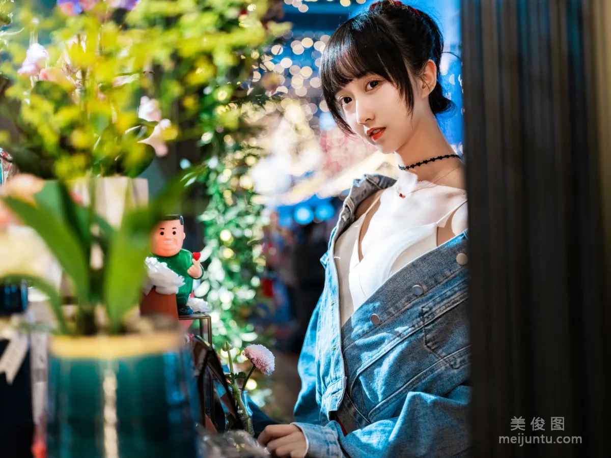 [网红COSER] 小姐姐木绵绵OwO - 都市夜恋  写真套图19
