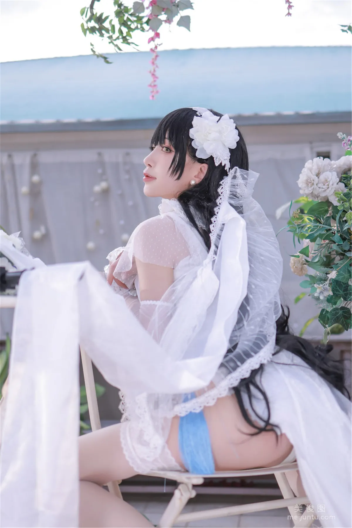 [Web Celebrity COSER] Anime Blogger Shui Miao aqua - Girls' Frontline OTS14 & Type95 photo 52