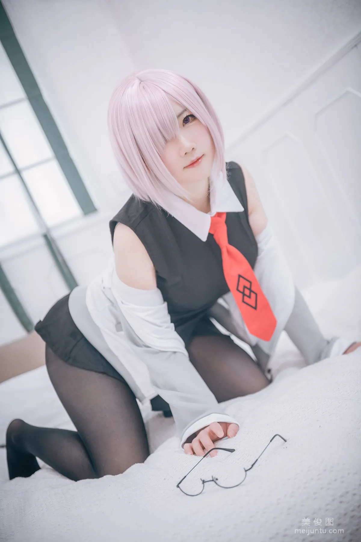 [网红COSER] 微肉感萌妹是本末末 - 玛修常服＆猫咪下着4