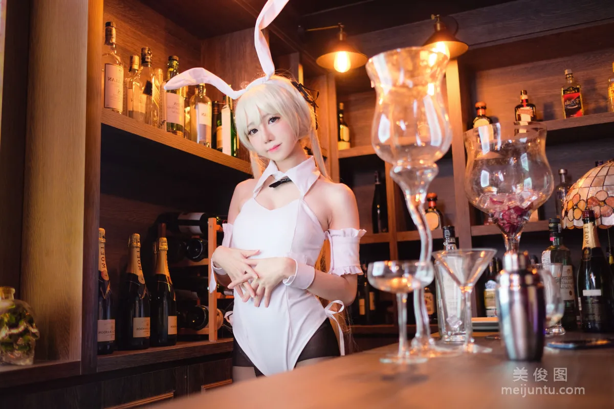 [網紅COSER] Sally Dorasnow - Sora Kasugano Bunny Suit 寫真套圖 21