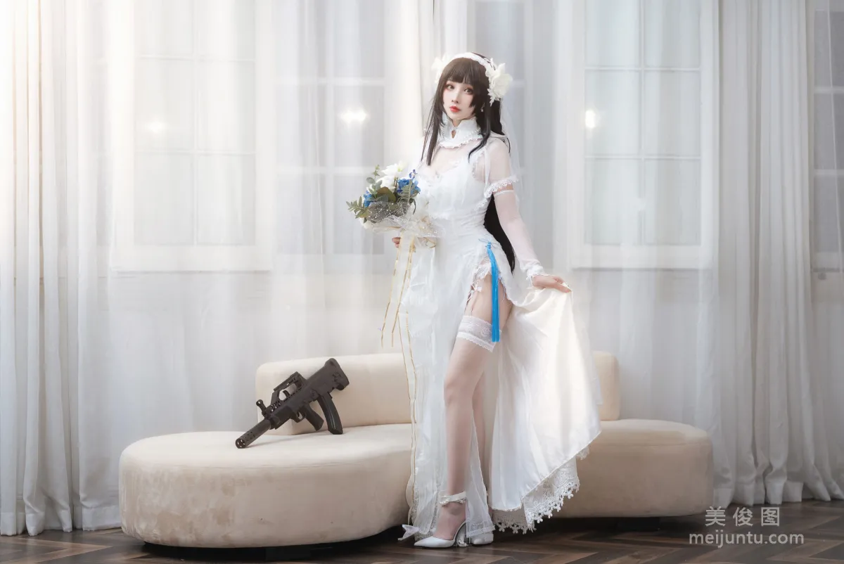 [Web Idol Coser] rioko Liang Liangzi - 95 Bride Photo Set photo 4