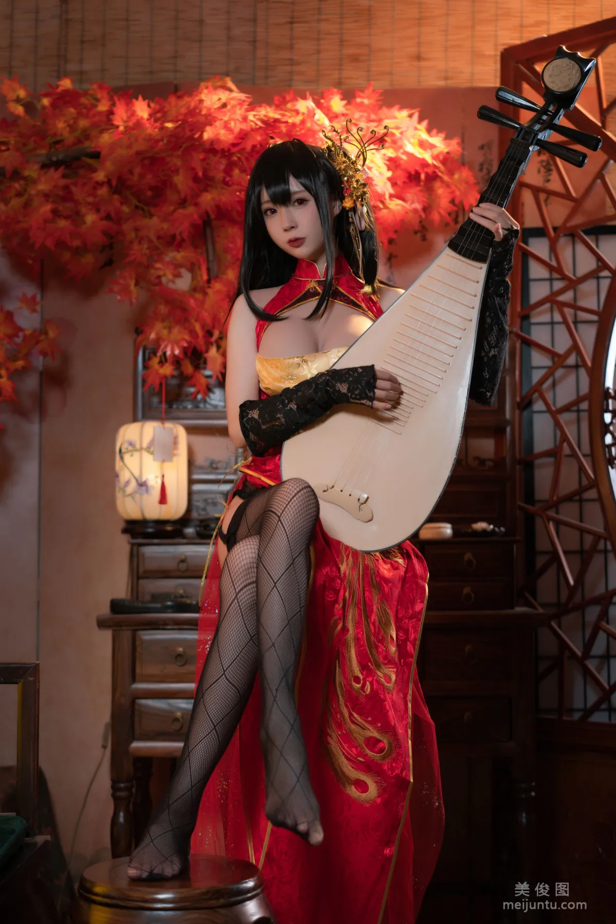 [Web Idols Cosplay] Xiyuan Sinan Ge - Daifeng Qipao Photo Set photo 2