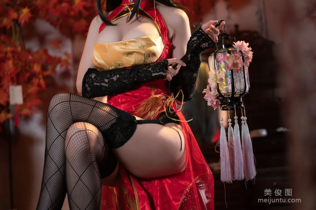 [Web Idols Cosplay] Xiyuan Sinan Ge - Daifeng Qipao Photo Set photo 18