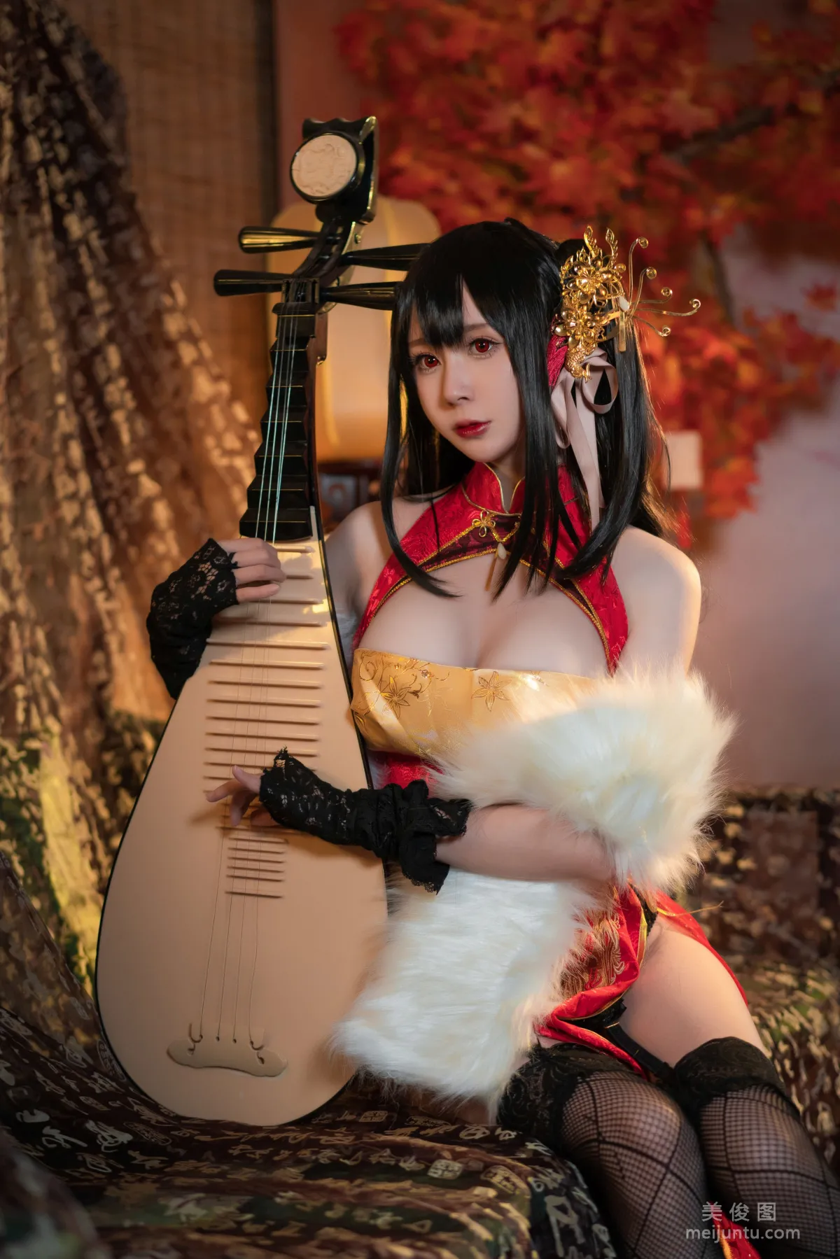 [Web Idols Cosplay] Xiyuan Sinan Ge - Daifeng Qipao Photo Set photo 33