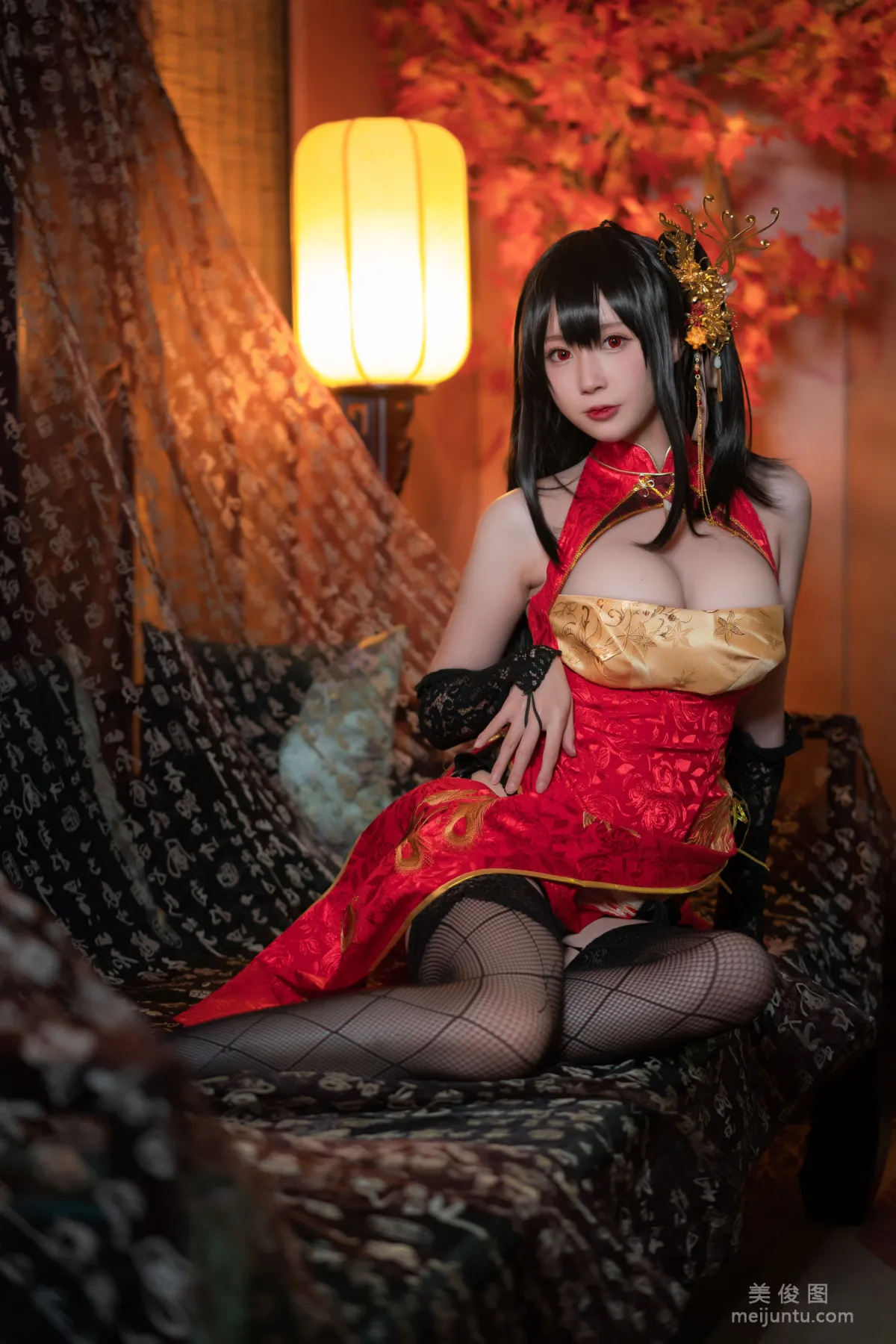 [Web Idols Cosplay] Xiyuan Sinan Ge - Daifeng Qipao Photo Set photo 20