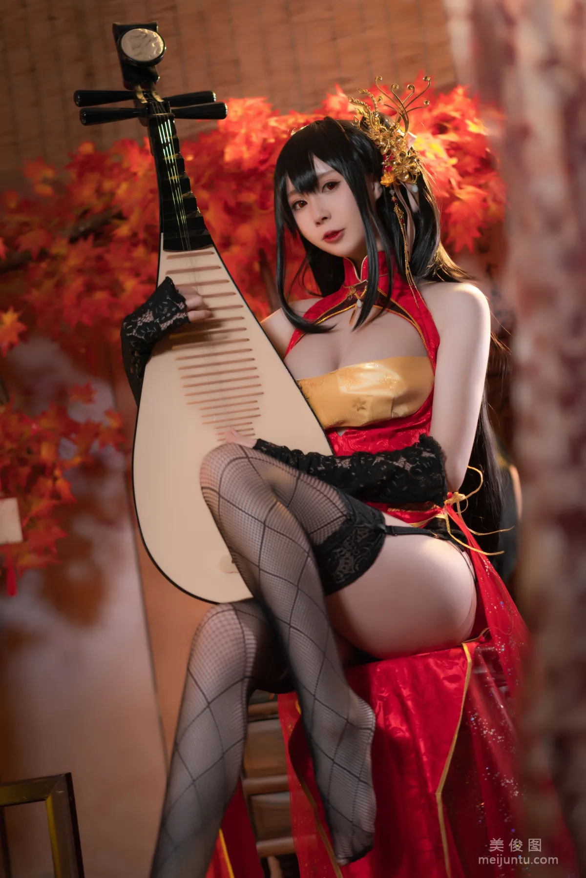 [Web Idols Cosplay] Xiyuan Sinan Ge - Daifeng Qipao Photo Set photo 5