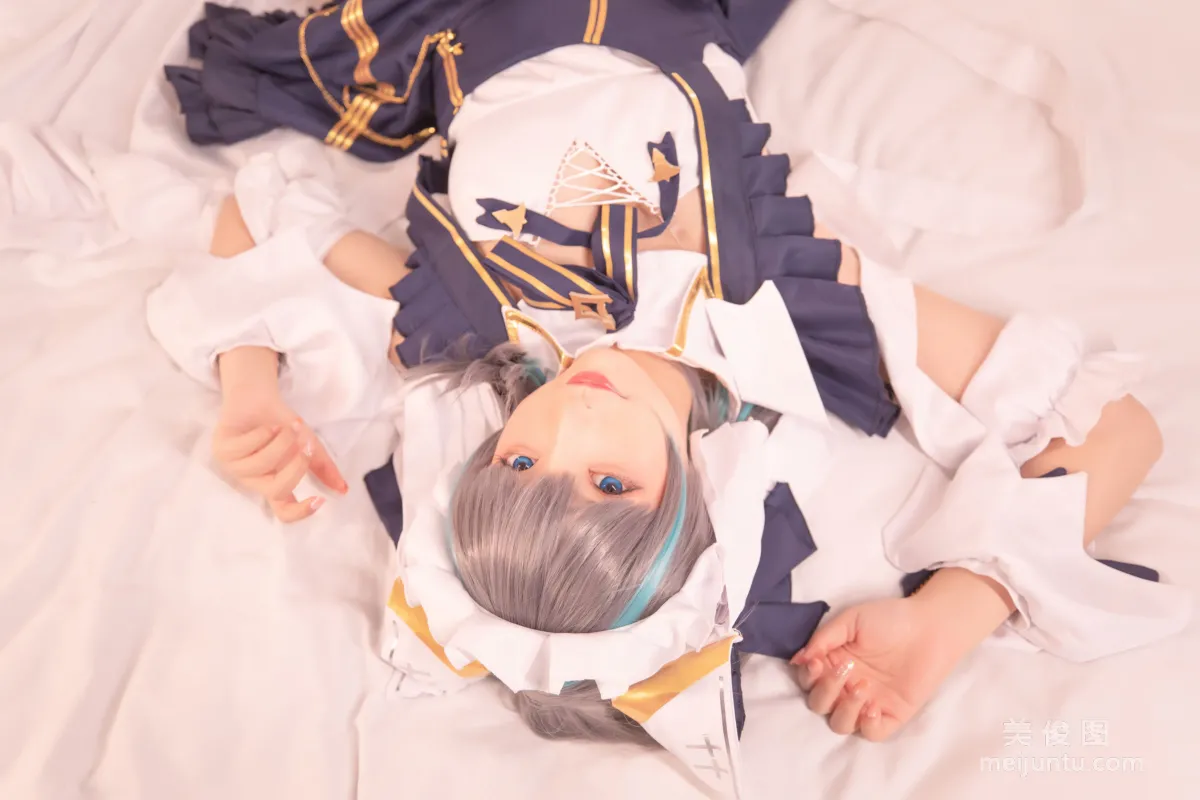 [網紅COSER] 蘿莉神楽闆真冬 之 柴郡 - 純色庭院 寫真套圖 138