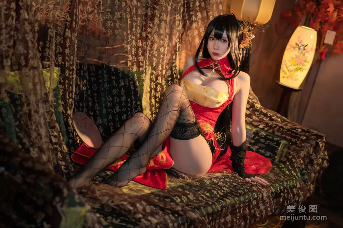 [Web Idols Cosplay] Xiyuan Sinan Ge - Daifeng Qipao Photo Set photo 24
