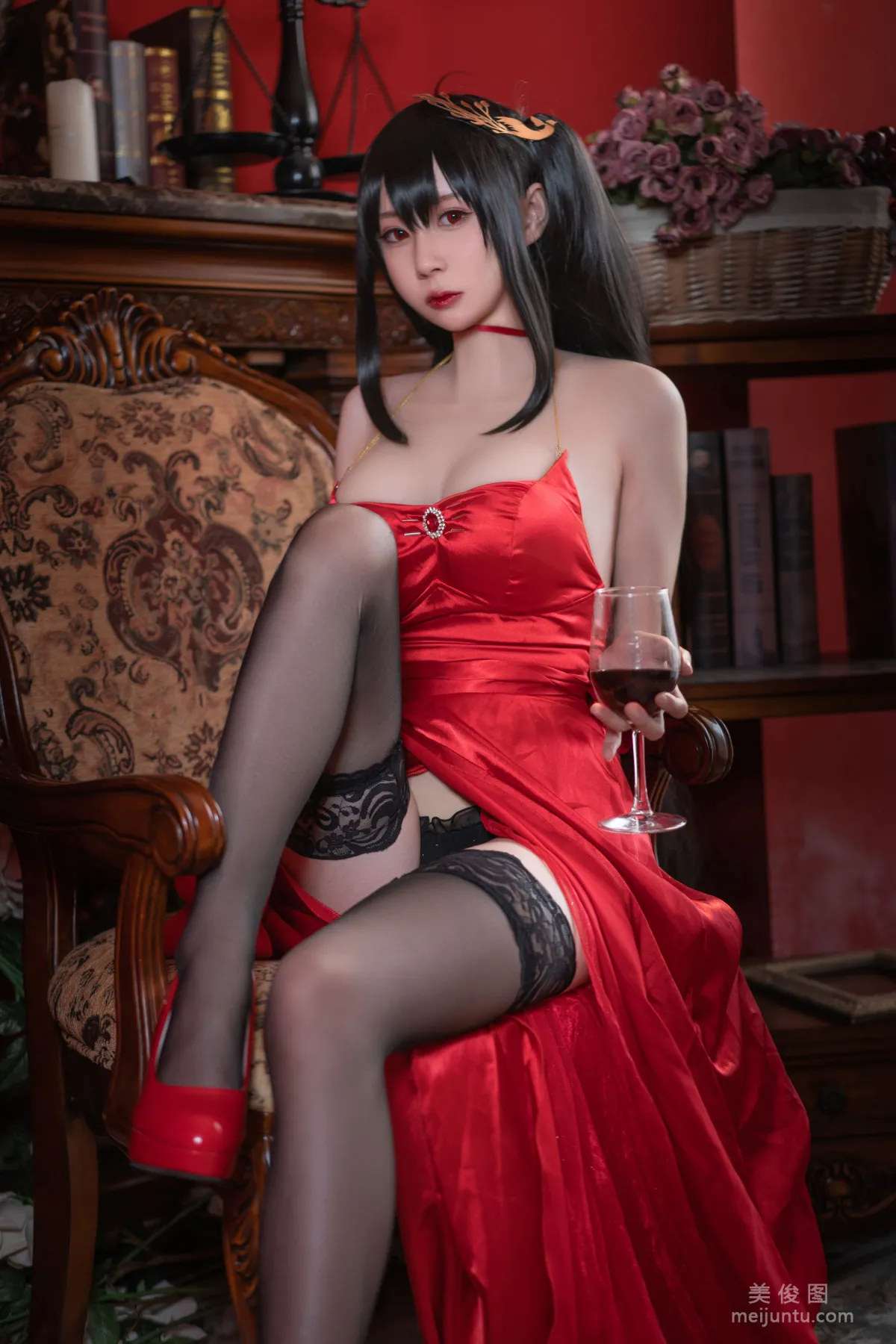 [Web Idols COSER Photos] Xiyuan Sinan Ge - Taihou Poison Apple photo 8