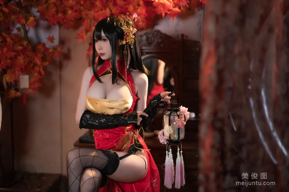[Web Idols Cosplay] Xiyuan Sinan Ge - Daifeng Qipao Photo Set photo 17