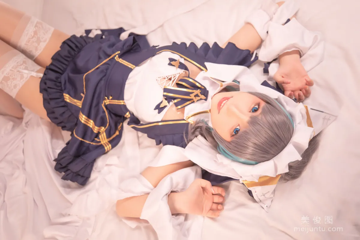 [網紅COSER] 蘿莉神楽闆真冬 之 柴郡 - 純色庭院 寫真套圖 134