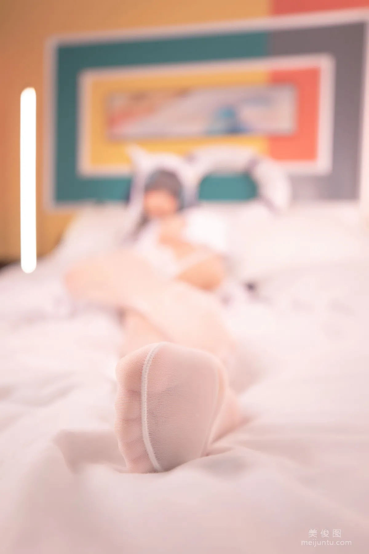 [網紅COSER] 蘿莉神楽闆真冬 之 柴郡 - 純色庭院 寫真套圖 119