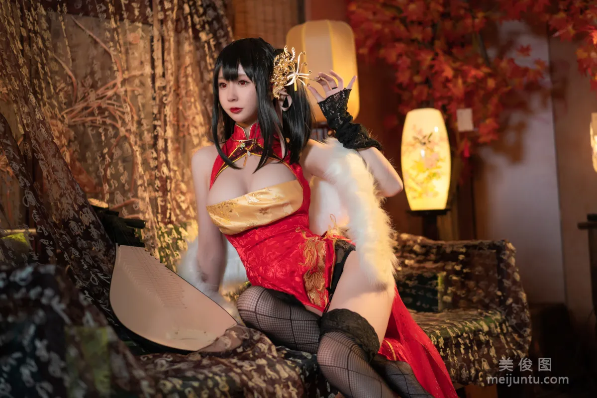 [Web Idols Cosplay] Xiyuan Sinan Ge - Daifeng Qipao Photo Set photo 34