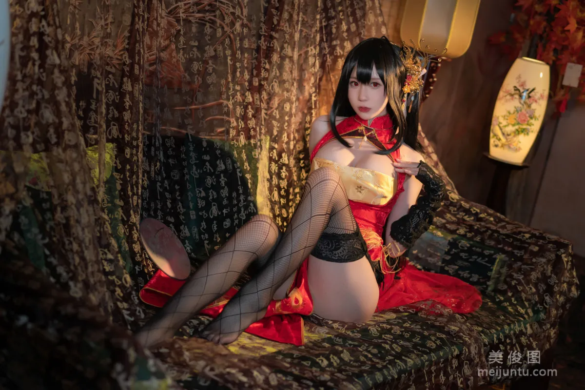 [Web Idols Cosplay] Xiyuan Sinan Ge - Daifeng Qipao Photo Set photo 25