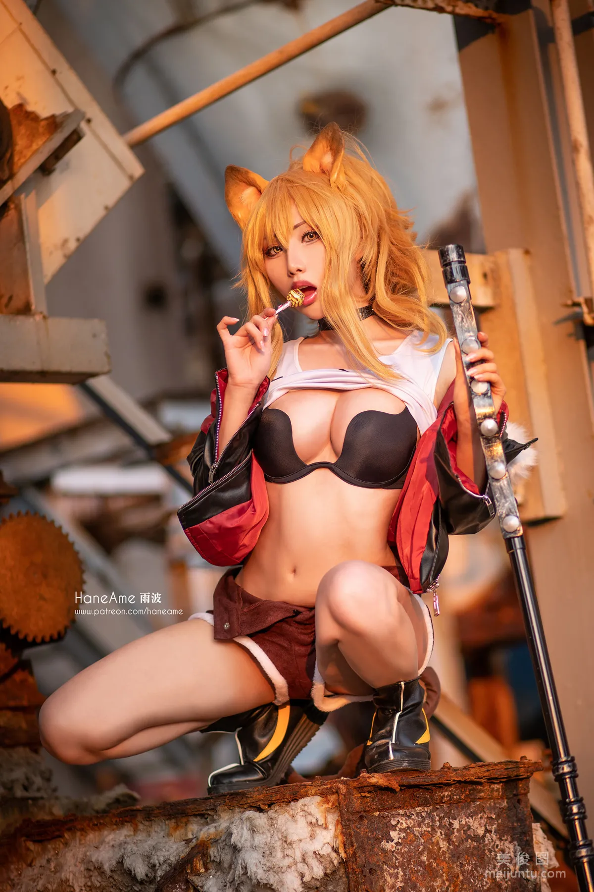 [Web Idol COSER Photos] Yubo HaneAme - Arknights Siege 2 photo 4