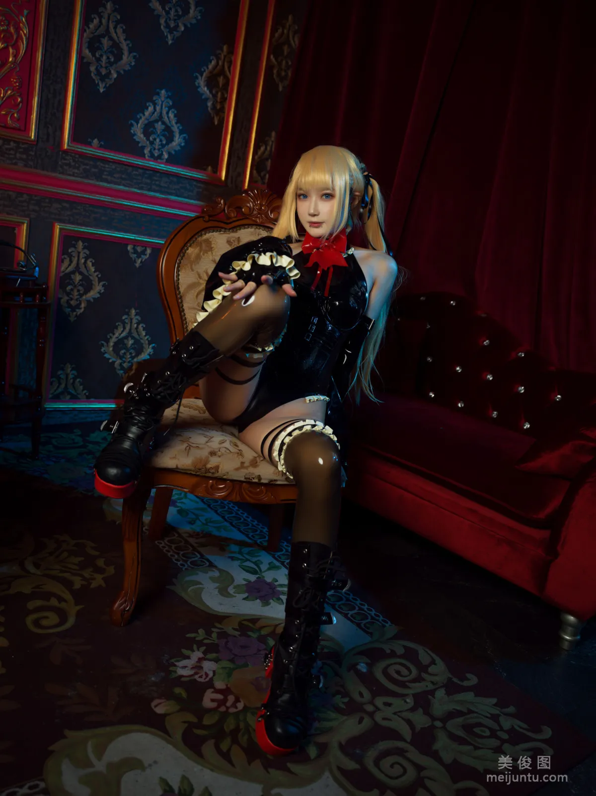 [Web Idol COSER Photos] Abao Yeshi Tuniang - Abao Mary Rose Latex photo 11