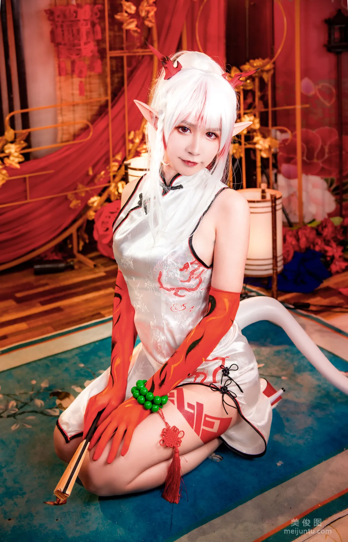 [Web Idols Coser Photos] Anime Blogger Ruanyi Fairy, Arknights Nian Set photo 28