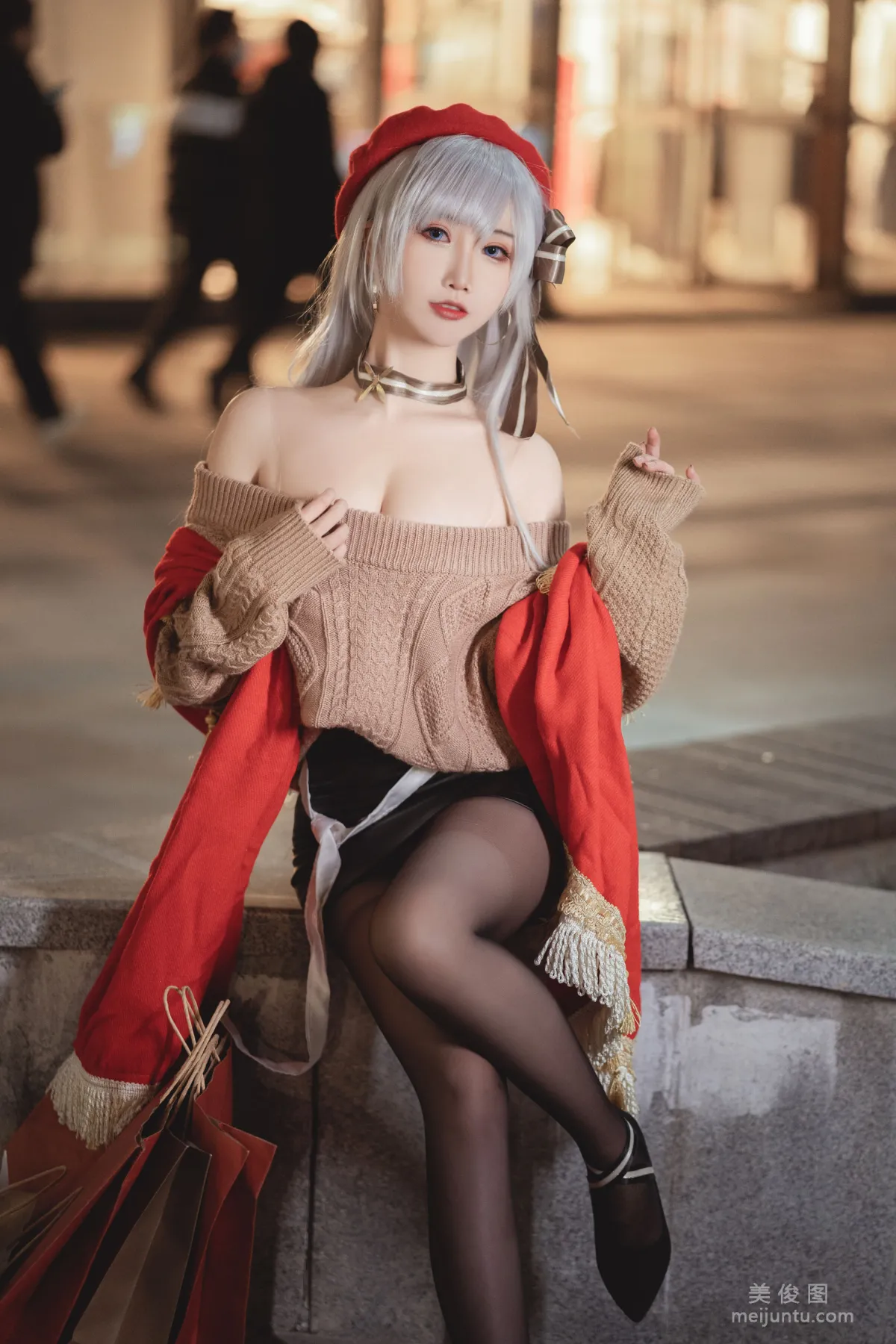 [Web Idols COSER Photos] Mianbing Xianer, Christmas Beifa Set photo 16